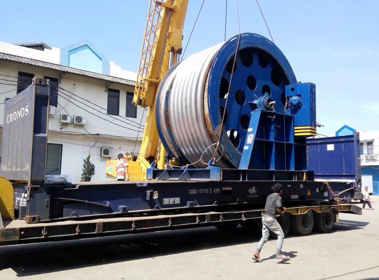 Packaging checks prior to shipping from Jakarta